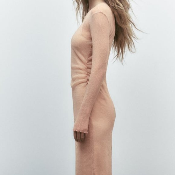 NWT SPARKLY TULLE DRESS  BRONZE 4688/242. - Picture 5 of 10